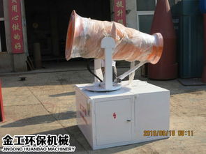 風送式噴霧機 堆料場粉塵治理的科技利器