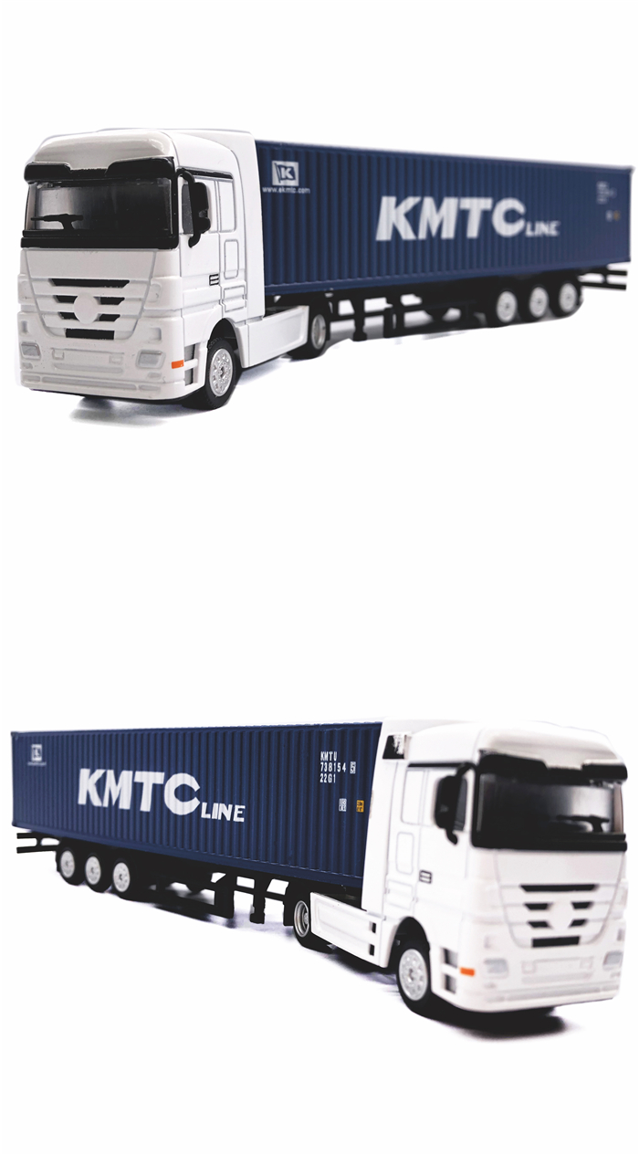 精細(xì)工藝，定制非凡 高麗海運(yùn)1:87合金集裝箱卡車模型深度評(píng)測(cè)